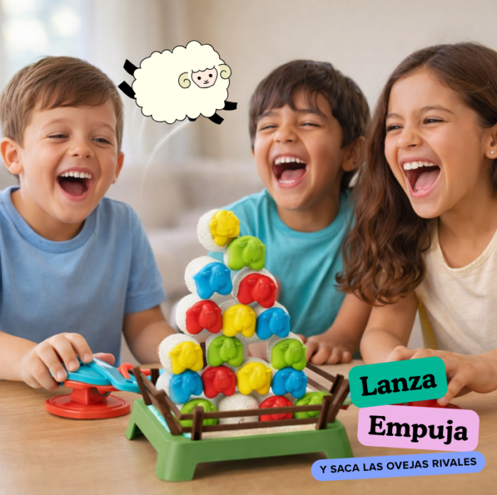 18 Juego de Mesa. Jumping Sheep