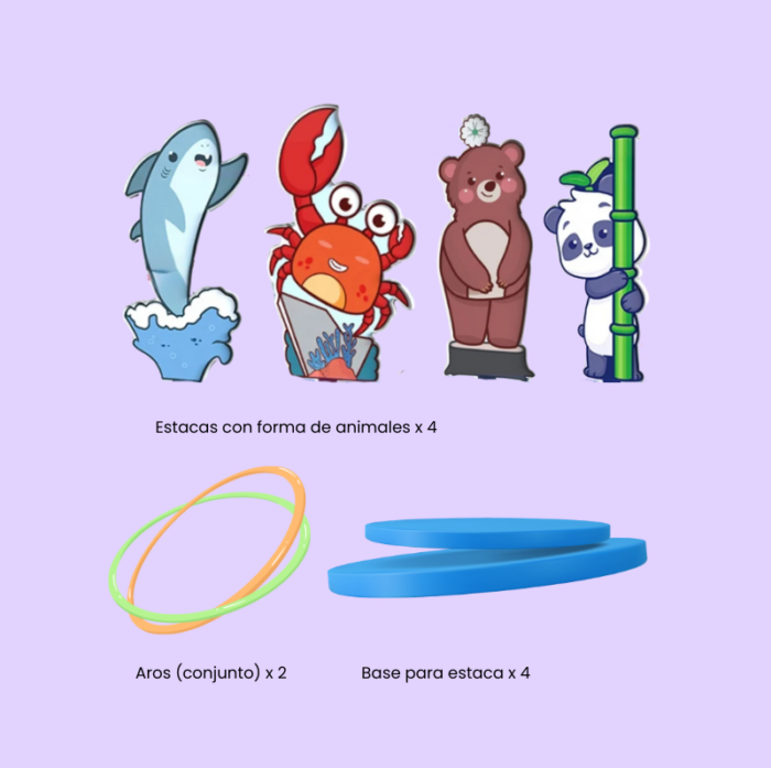 Juego Exterior. Lanzamiento de Anillos