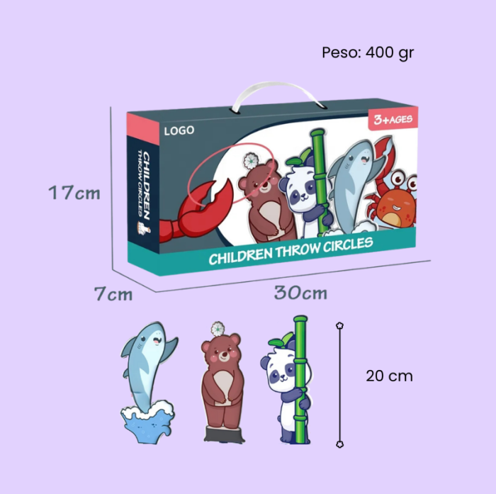 Juego Exterior. Lanzamiento de Anillos