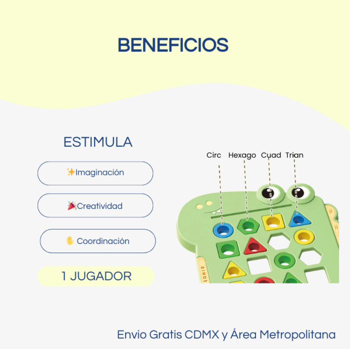 Juego de emparejar formas. Dinosaur