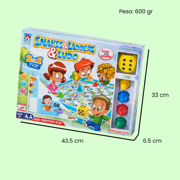 Copia de Ecomerce (800 x 797 px) (1) Juego de Mesa. Serpientes y Escaleras XXL