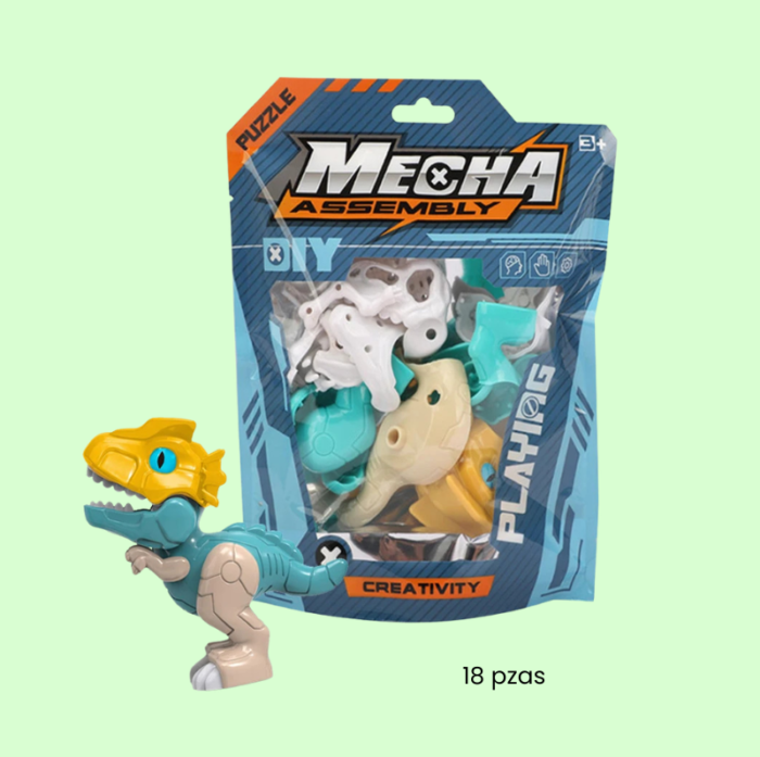 Juguete para Armar. Mecha Dinosaurio