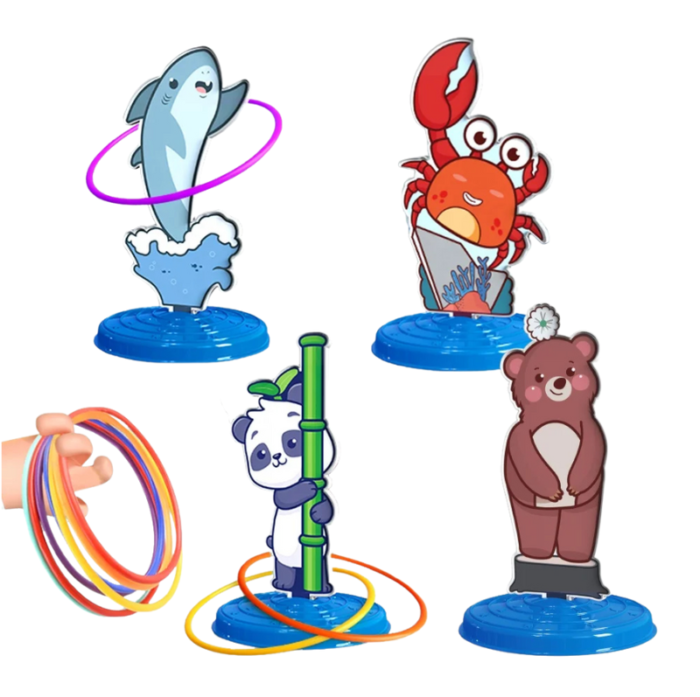 Juego Exterior. Lanzamiento de Anillos